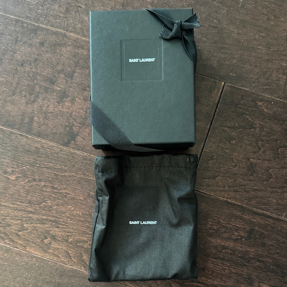 YSL Small Box with ribbon and Dust Bag